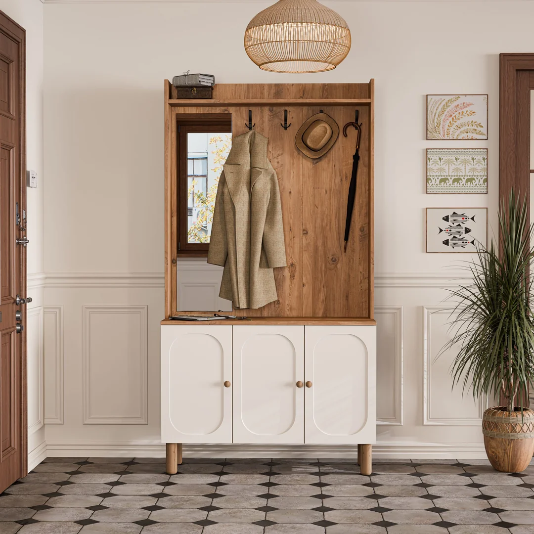 Έπιπλο Εισόδου Roma 5090, 105x35x195 εκ.,All4home